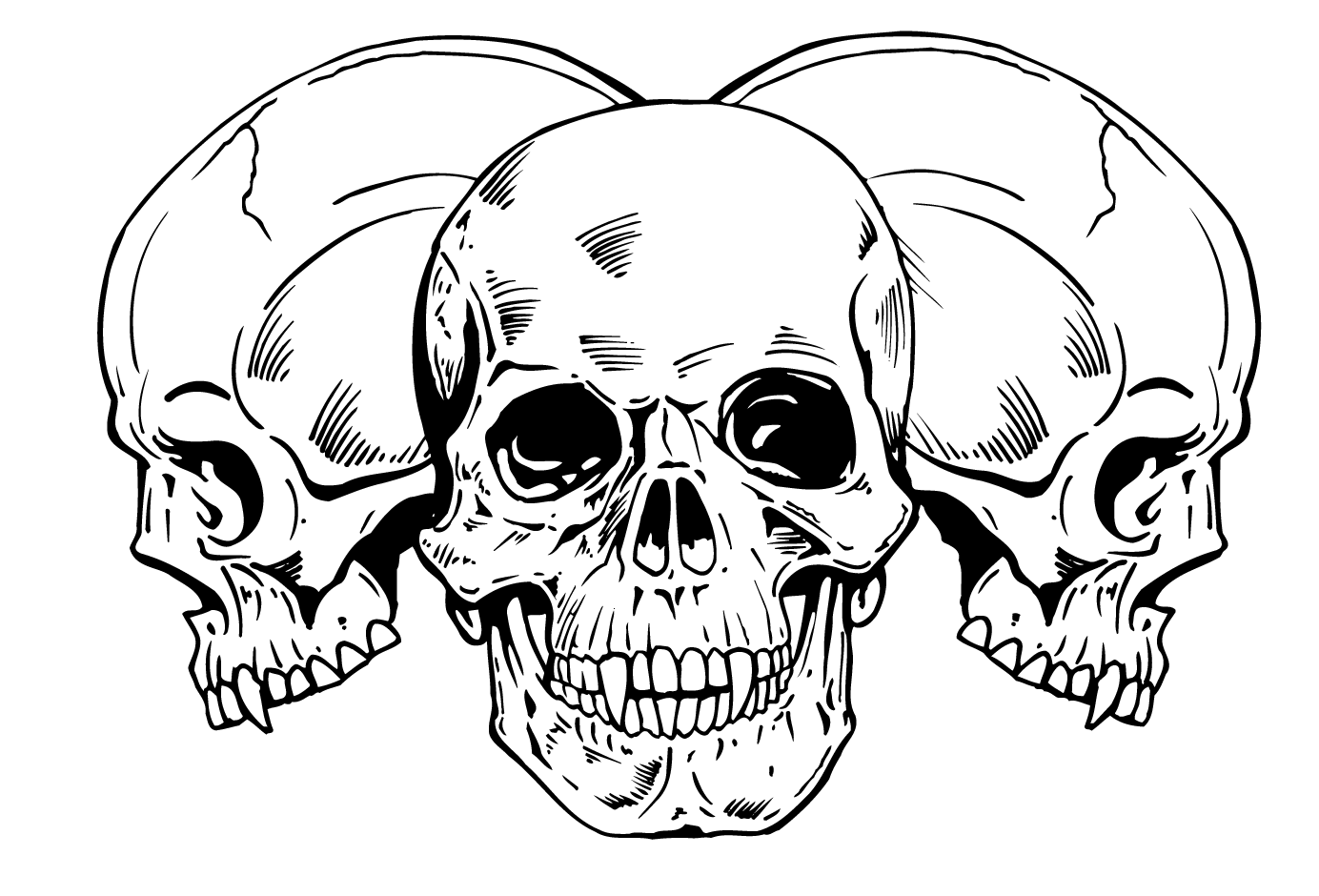 Printable Skull Tattoo Stencils Printable Word Searches
