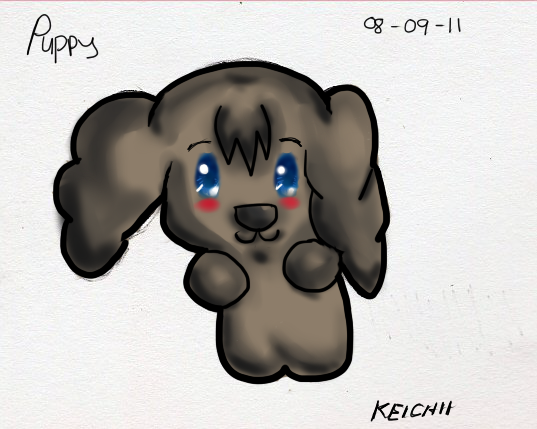 Cute Cartoon Puppys - Cliparts.co