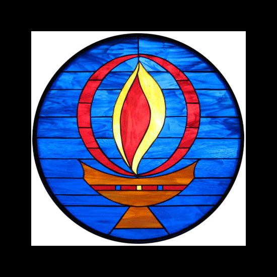 UUA: Stained Glass Chalice Clip Art