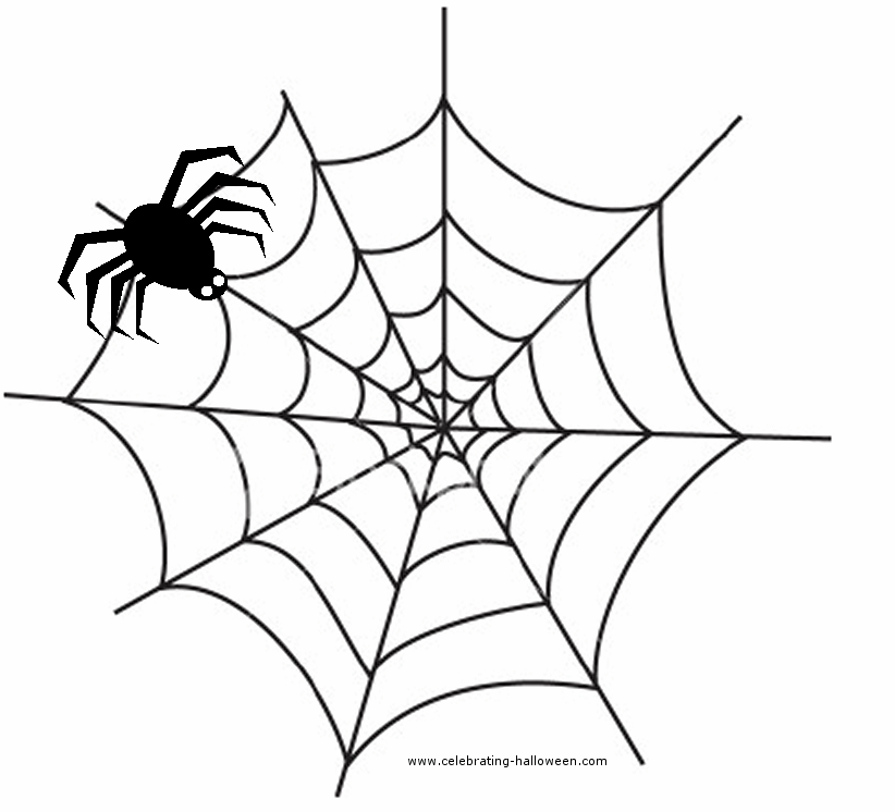 Halloween Spider Web Clipart - Gallery