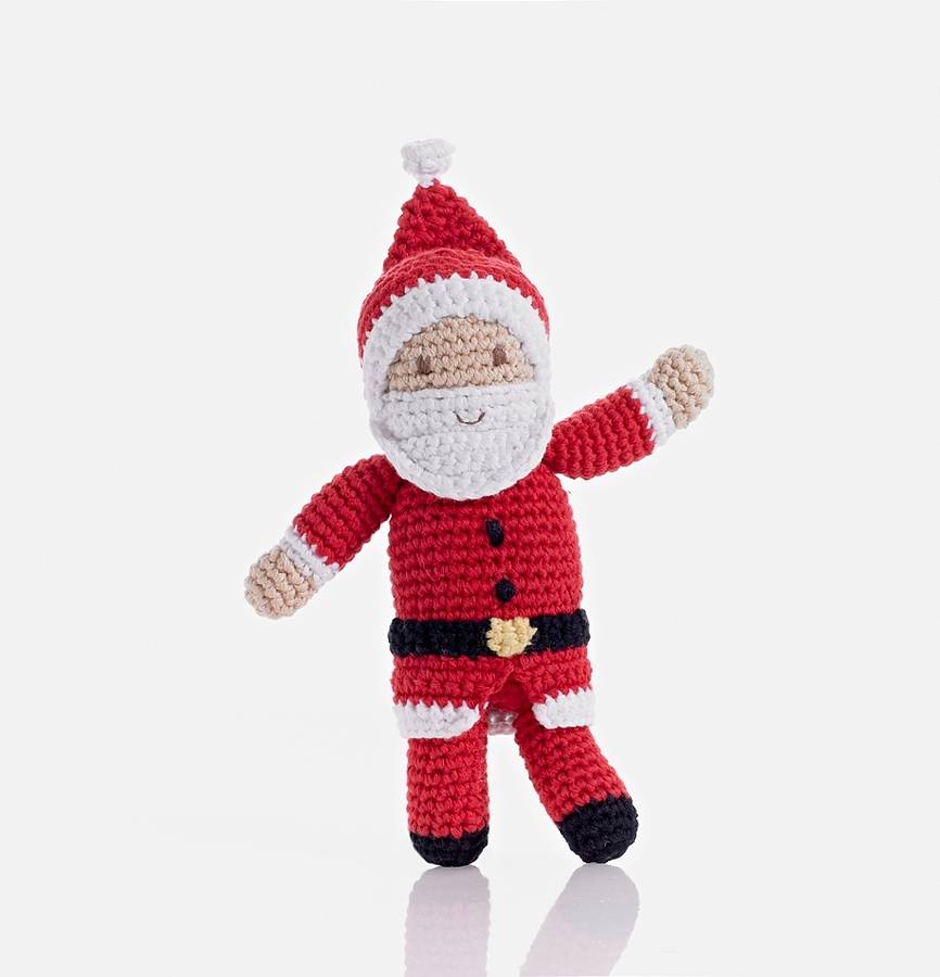 christmas crochet character toy by the 3 bears one stop gift shop ...