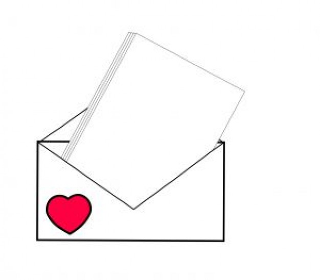 Love Letter Clipart | Articlia