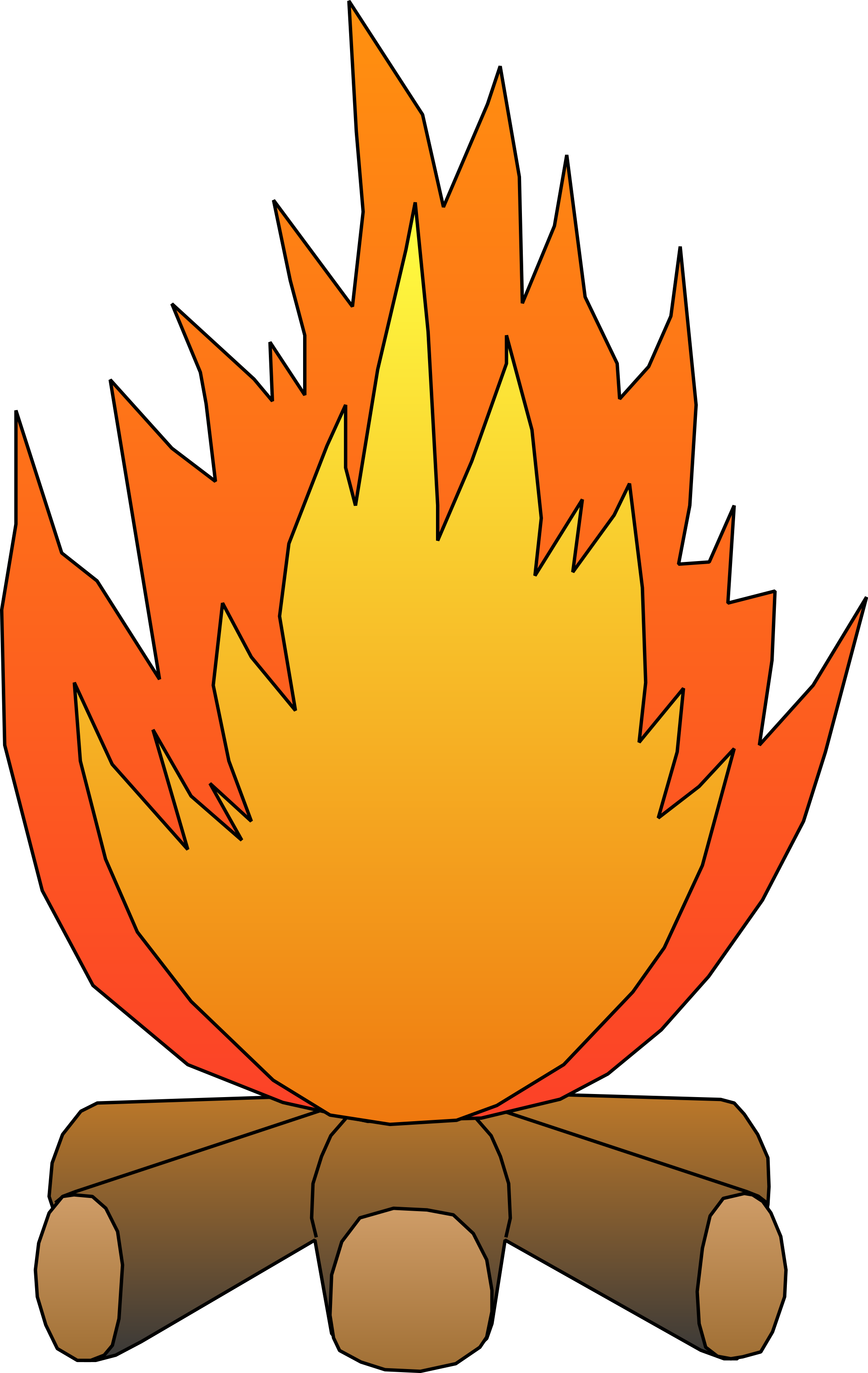 Fire Clipart Black And White | Clipart Panda - Free Clipart Images