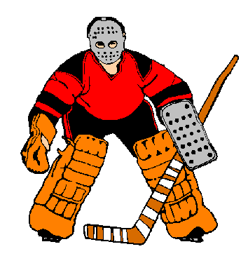 Pix For > Ice Hockey Player Clipart