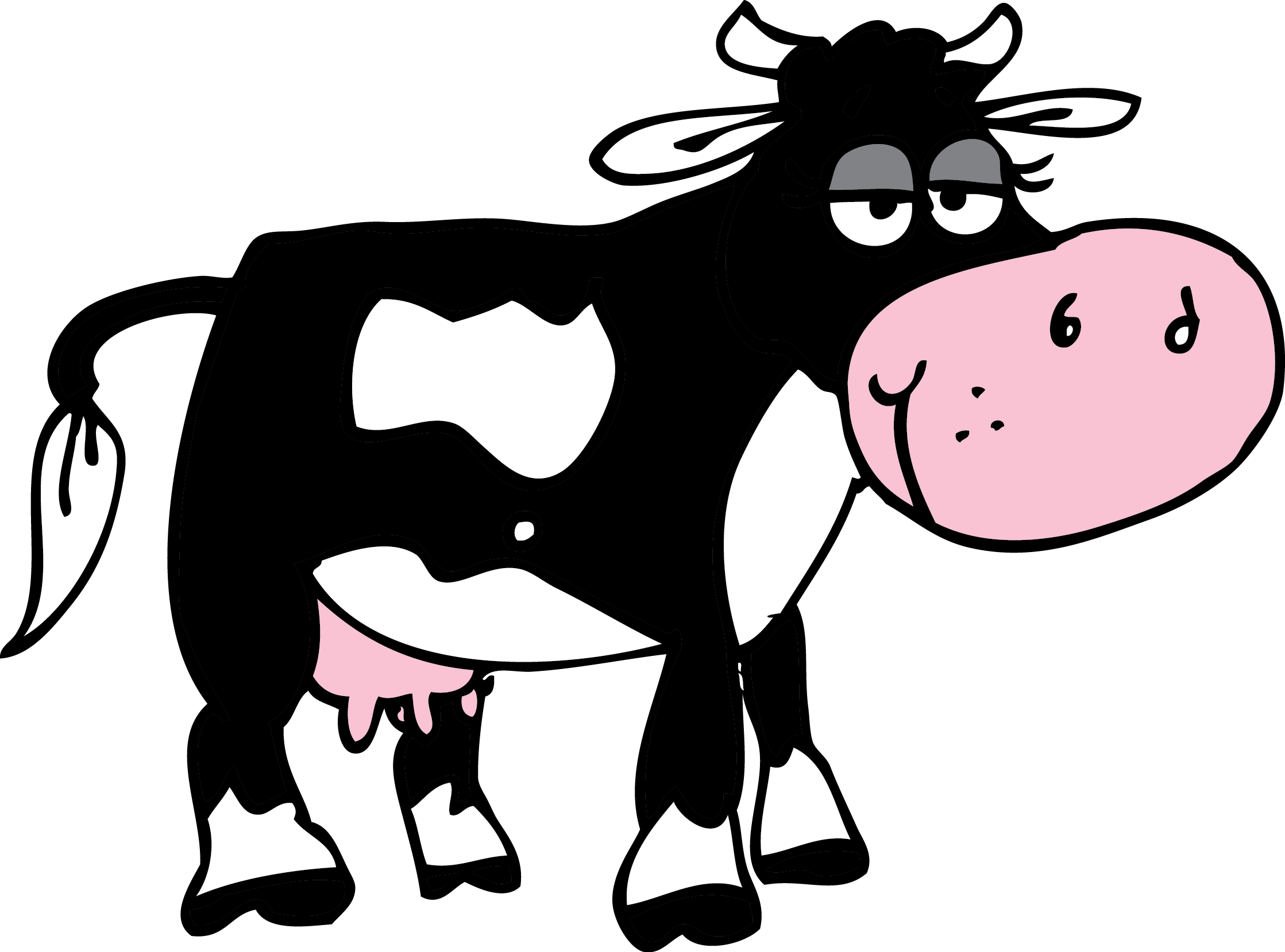 Cartoon Cow Jumping Images & Pictures - Becuo