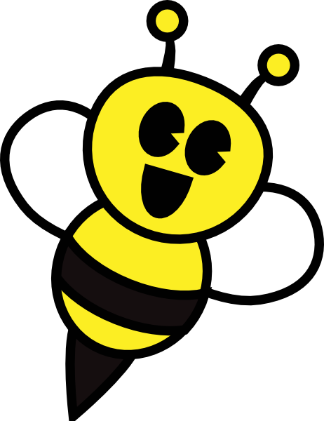Bumblebee clip art - vector clip art online, royalty free & public ...