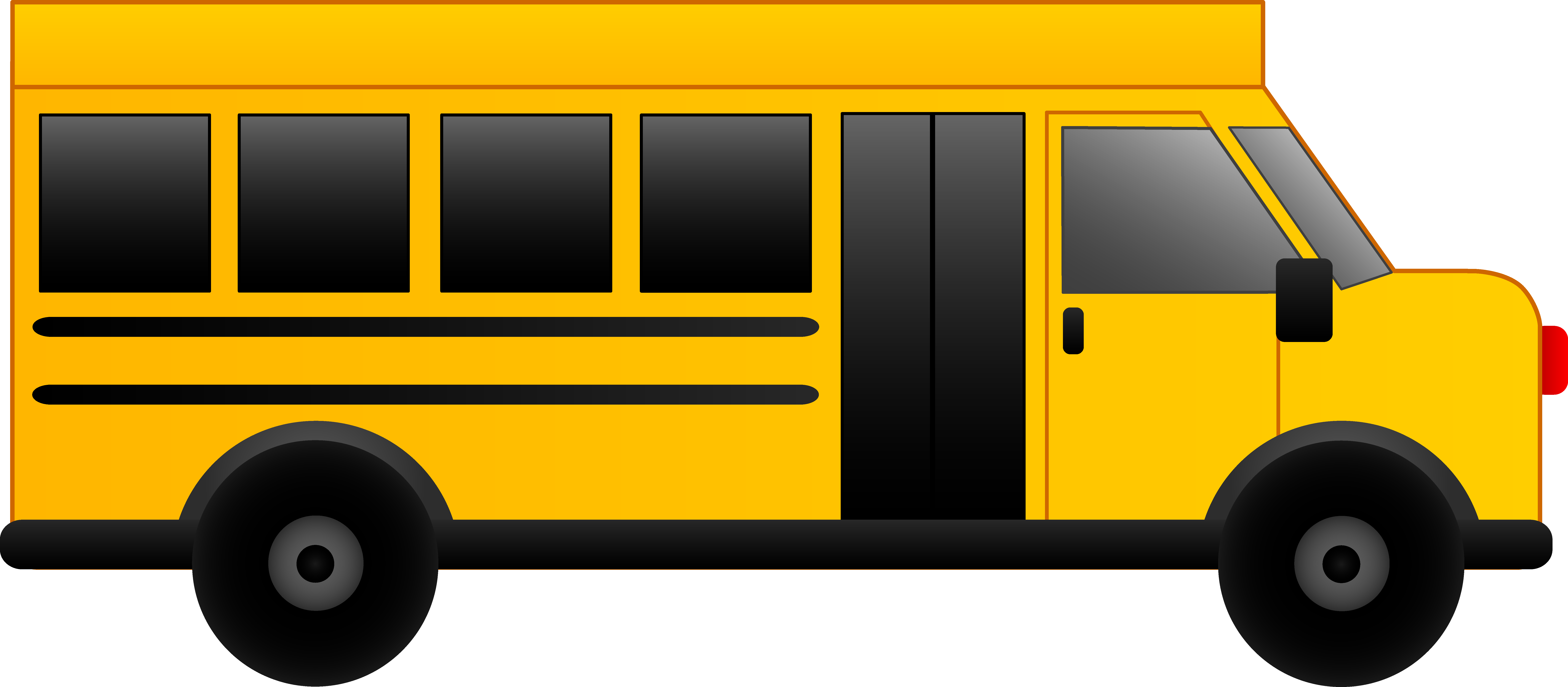 clipart of school buses - photo #31
