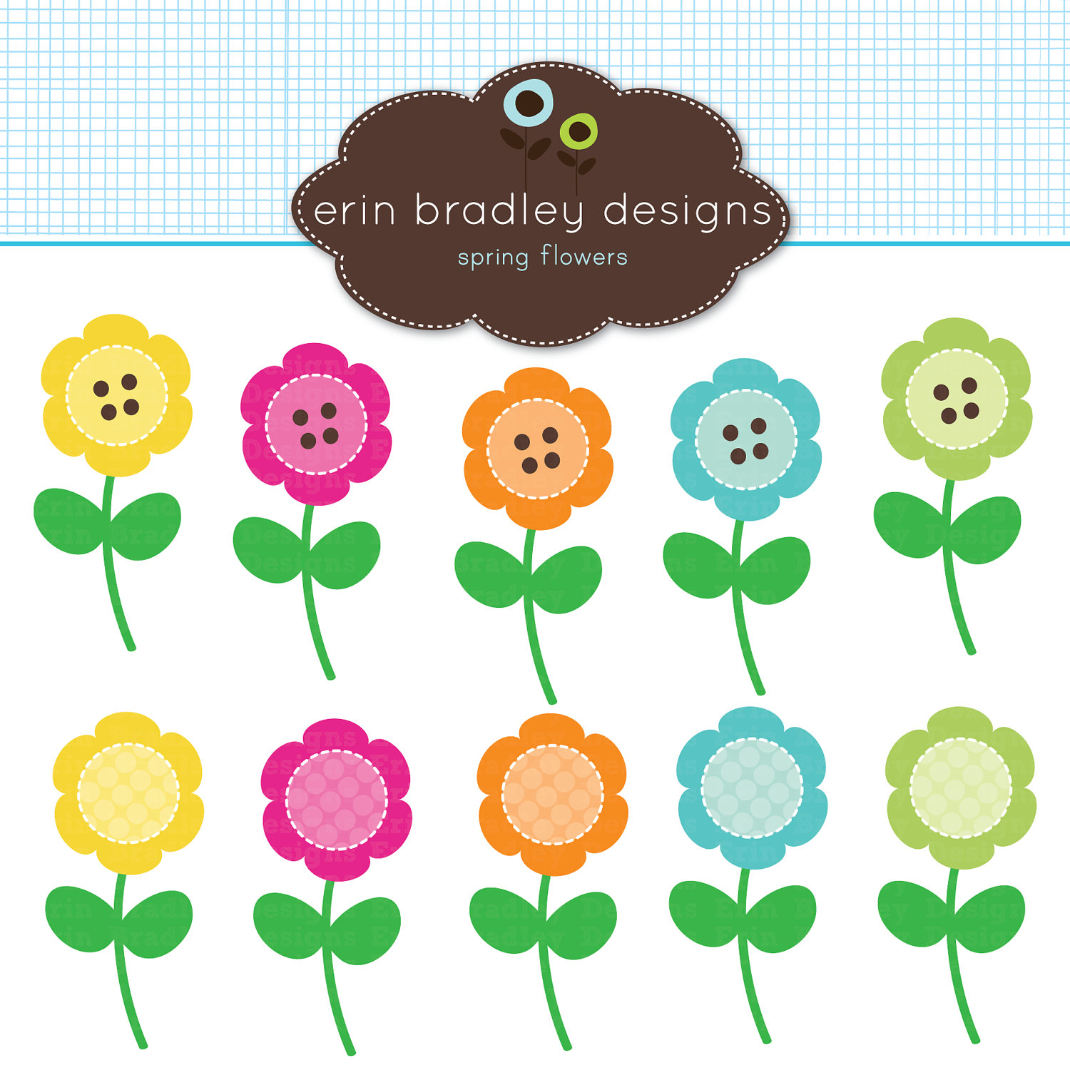 Digital Download Discoveries for SPRING CLIPART from EasyPeach.