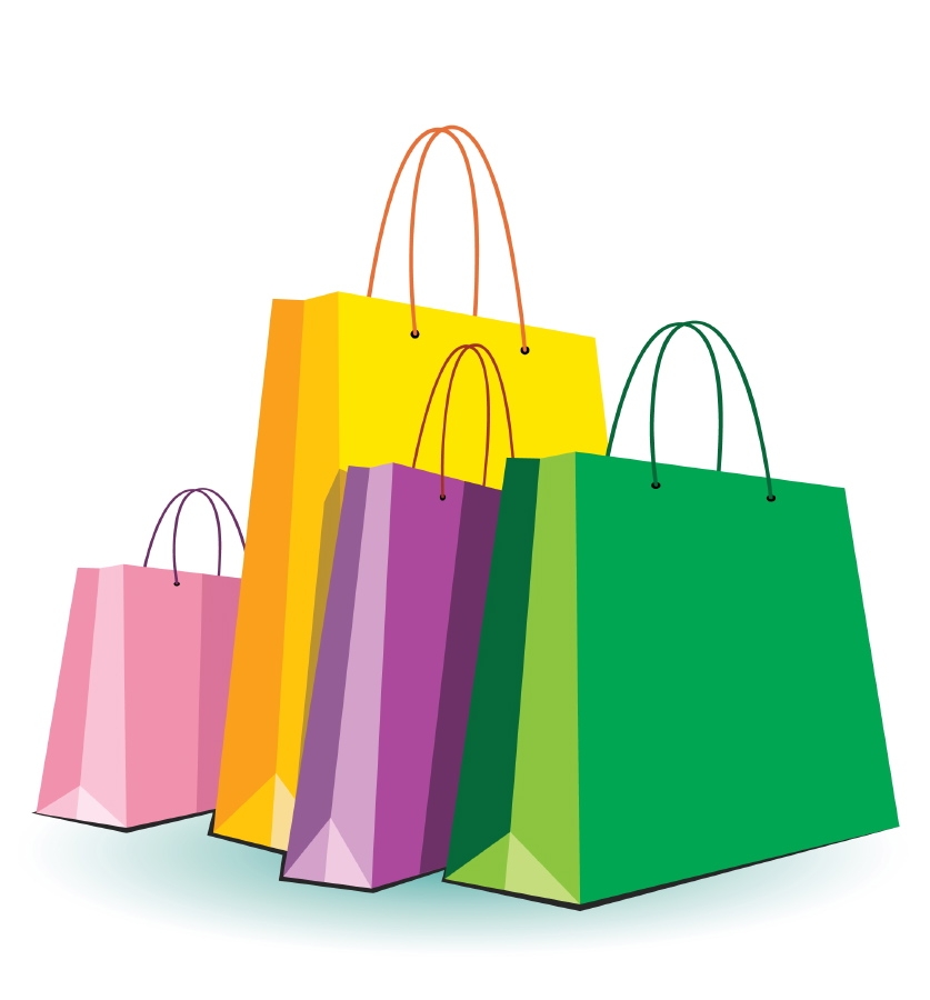 Pix For > Mall Shopping Bags