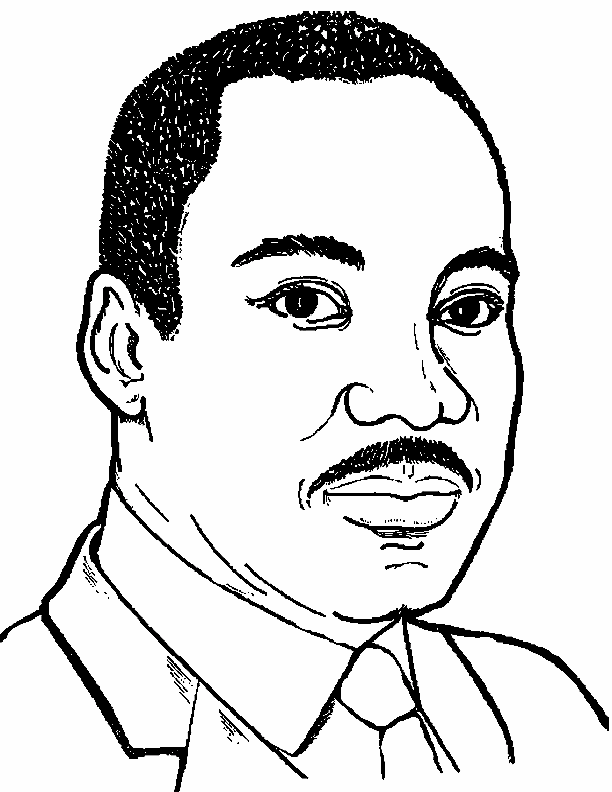 Martin Luther King Coloring Pages 417 | Free Printable Coloring Pages