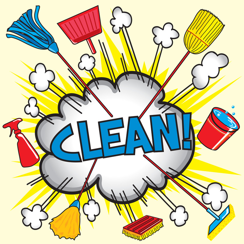 cleaning the house clipart - photo #25