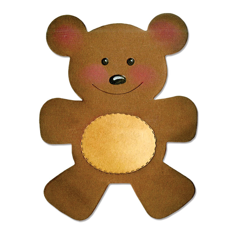 Sizzix.com - Sizzix Bigz Die - Teddy Bear