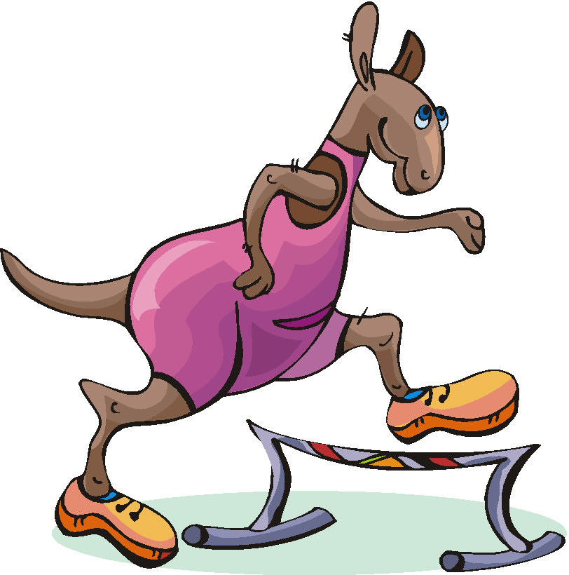 free animated kangaroo clipart - photo #50