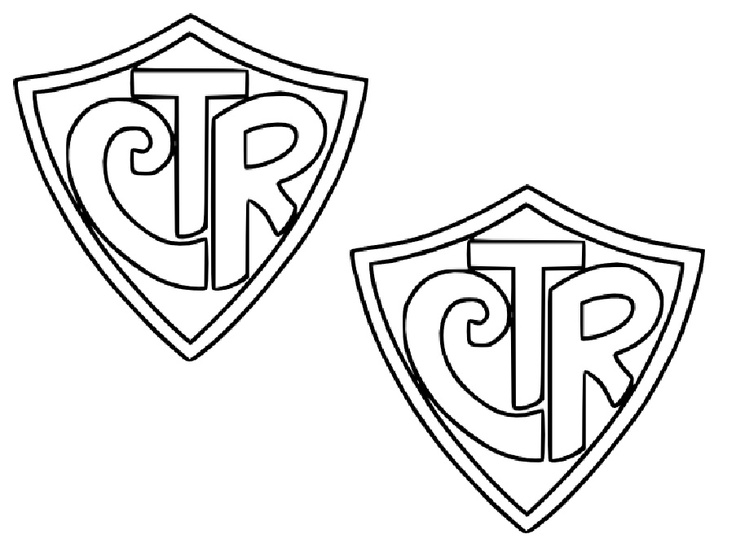 CTR Shields #MormonLink #CTR | LDS Clip Art | Pinterest