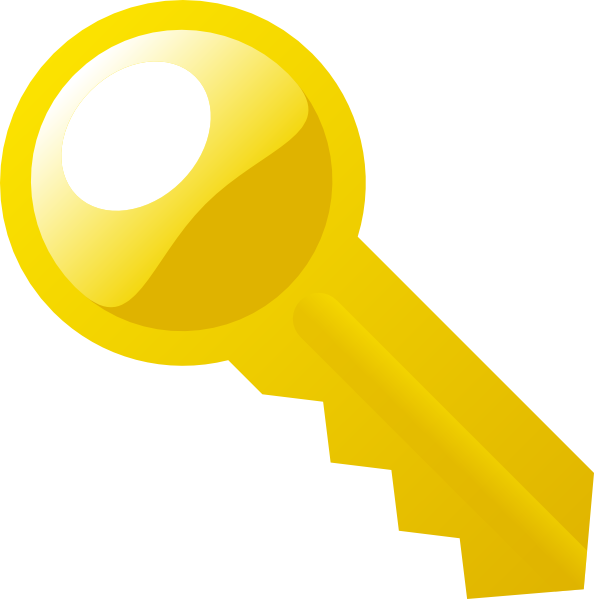 Outline Of A Key - ClipArt Best