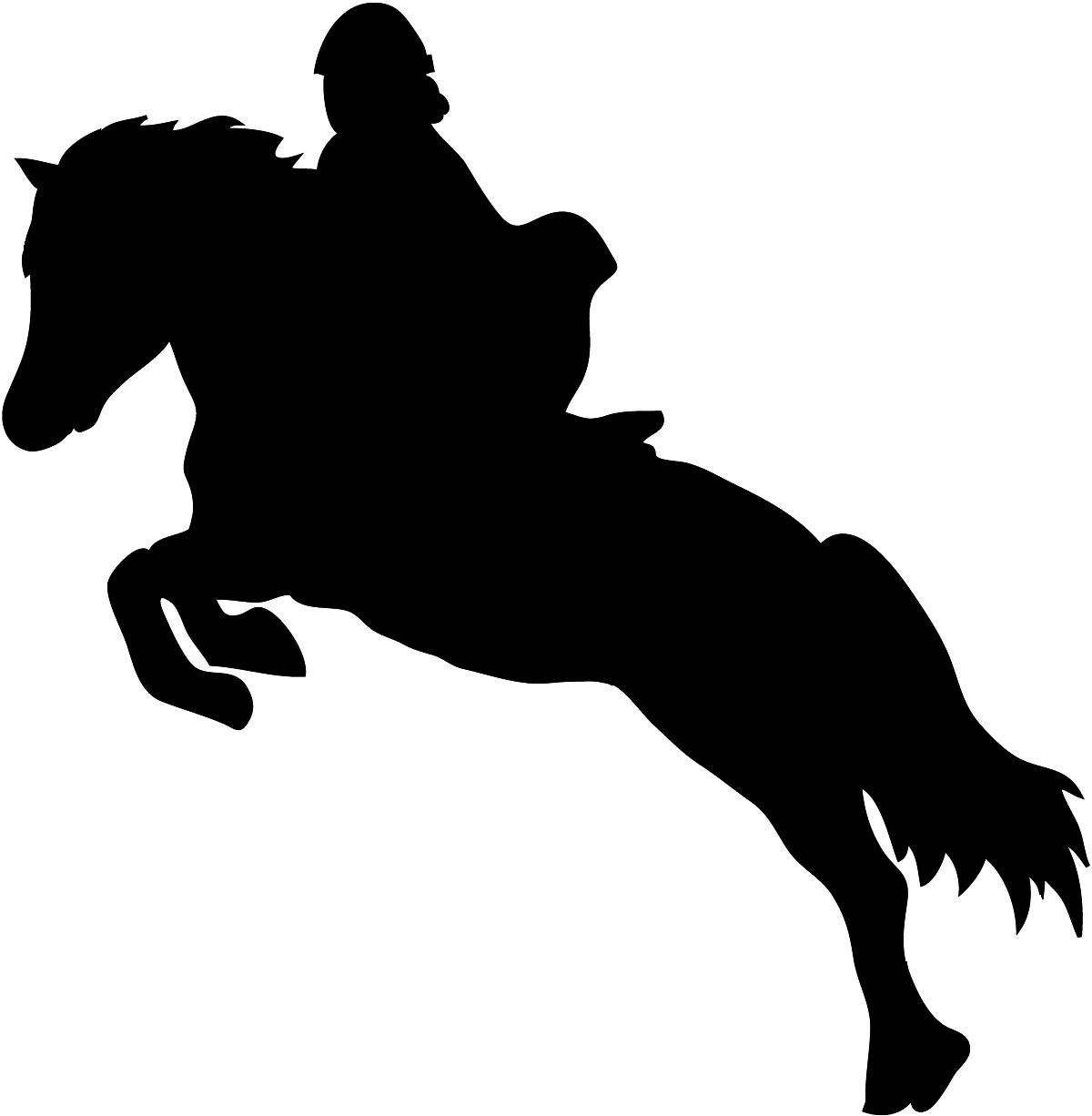 horse jumping clipart - photo #14