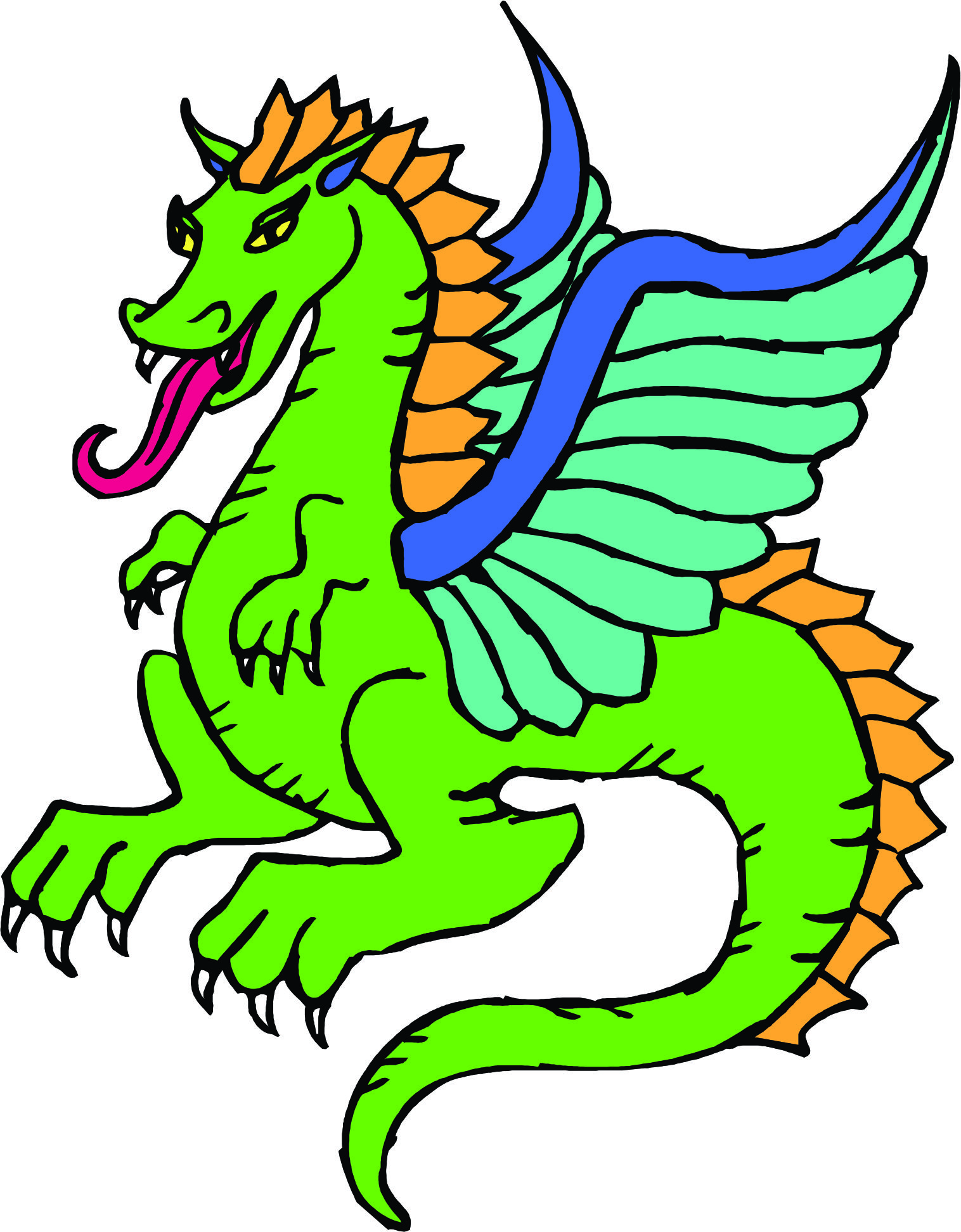 Cartoon Pictures Of Dragons - Cliparts.co