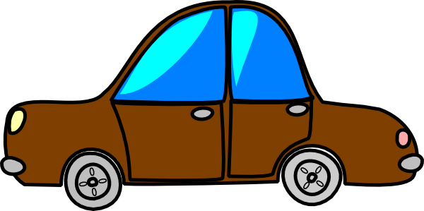 Car Brown Cartoon Transport clip art - vector clip art online ...