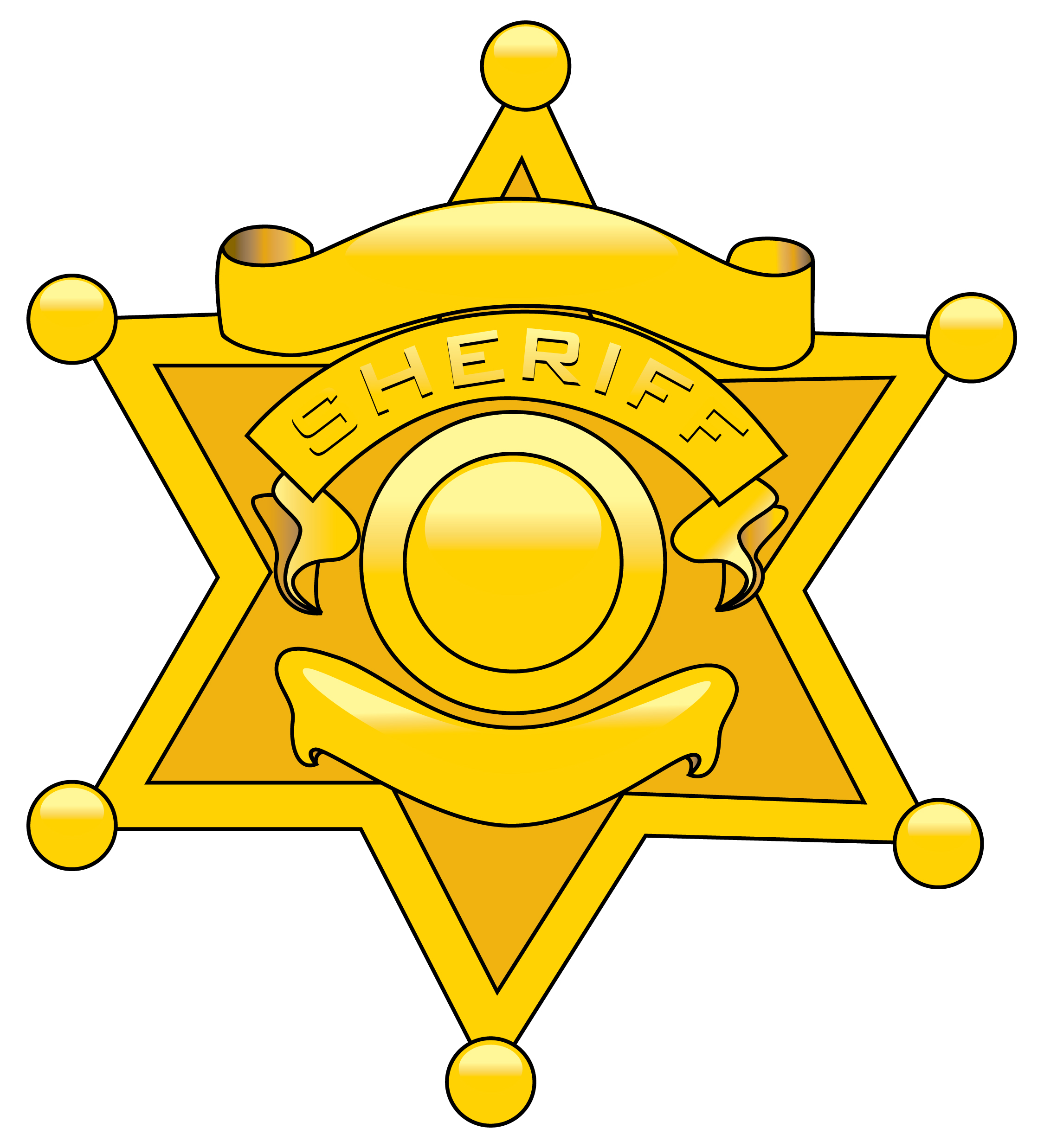Images For > Sheriff Badge Outline