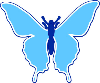 Simple Butterfly Clipart - ClipArt Best
