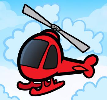 Cars - How to Draw a Helicopter for Kids