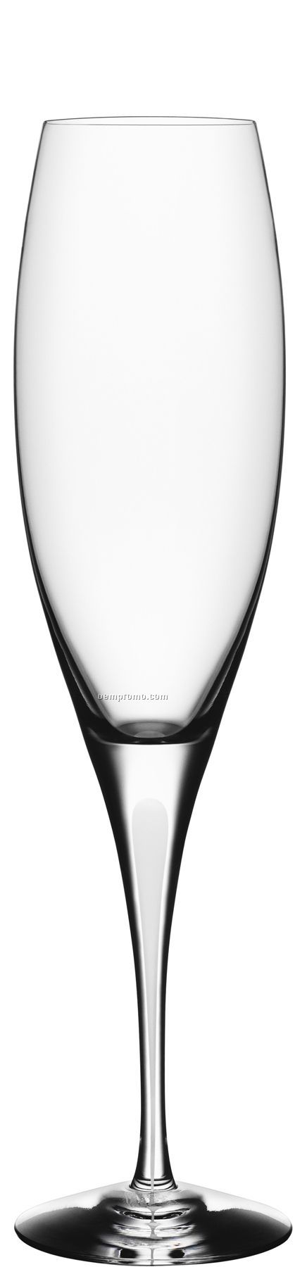 Intermezzo Crystal Satin Champagne Flute Glass W/ White Drop,China ...