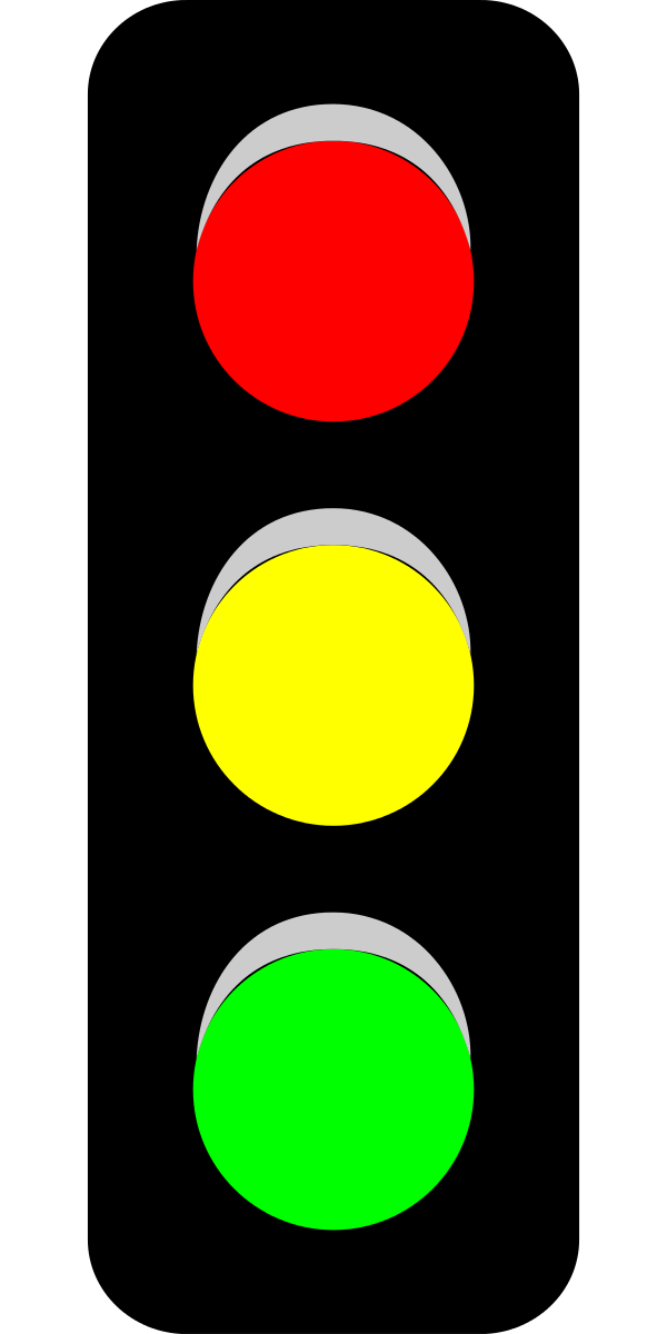 yellow stoplight clip art - photo #45