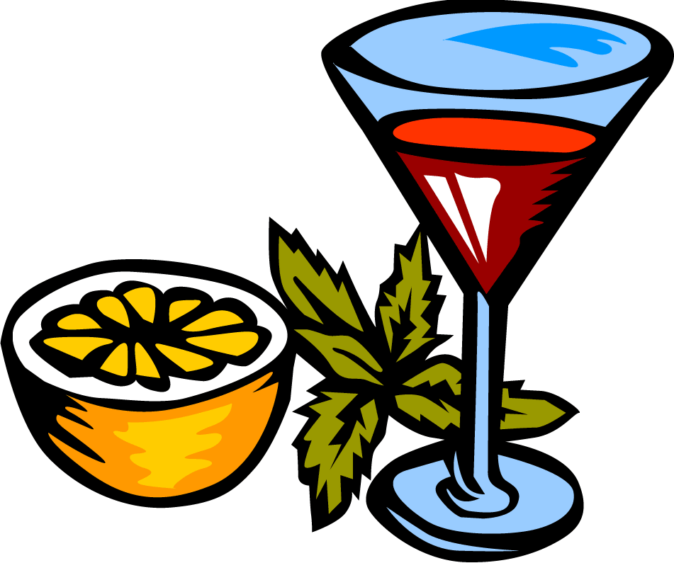 Cocktail Party Clip Art 5290