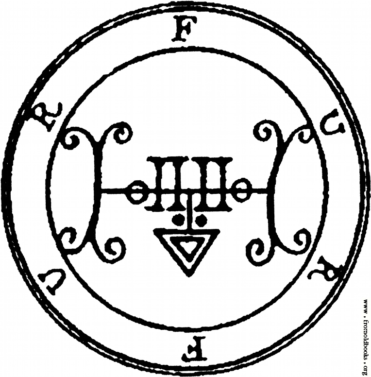 34. Seal of Furfur.