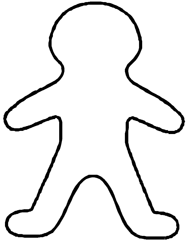 Body Template For Kids