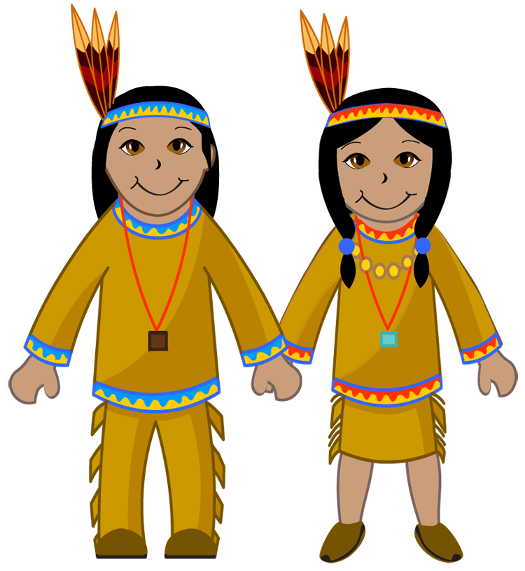 American Indians+clipart
