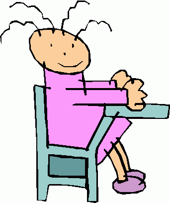 Cartoon Girl Sitting - ClipArt Best
