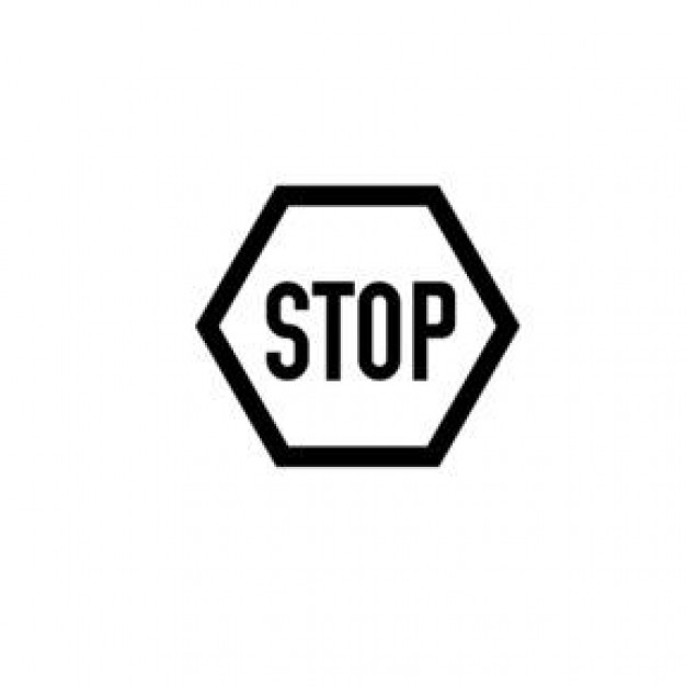 Black and white stop sign - Icon | Download free Icons - ClipArt ...