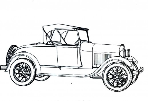 Classic Car Is Always Looked For By Collectors Coloring Pages ...