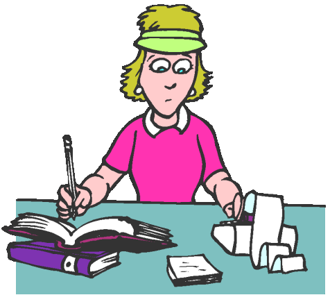 free clip art bookkeeper - photo #1