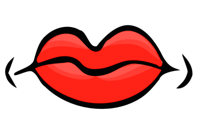 Lips Clip Art Black And White | Clipart Panda - Free Clipart Images