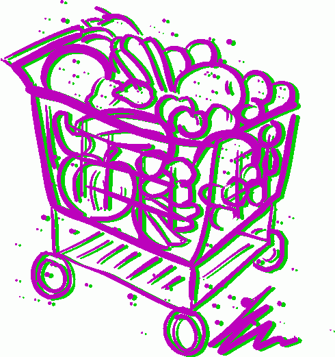 grocery_cart_2 clipart - grocery_cart_2 clip art - ClipArt Best ...