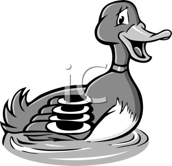 Duck Hunting Clipart Black And White | Clipart Panda - Free ...
