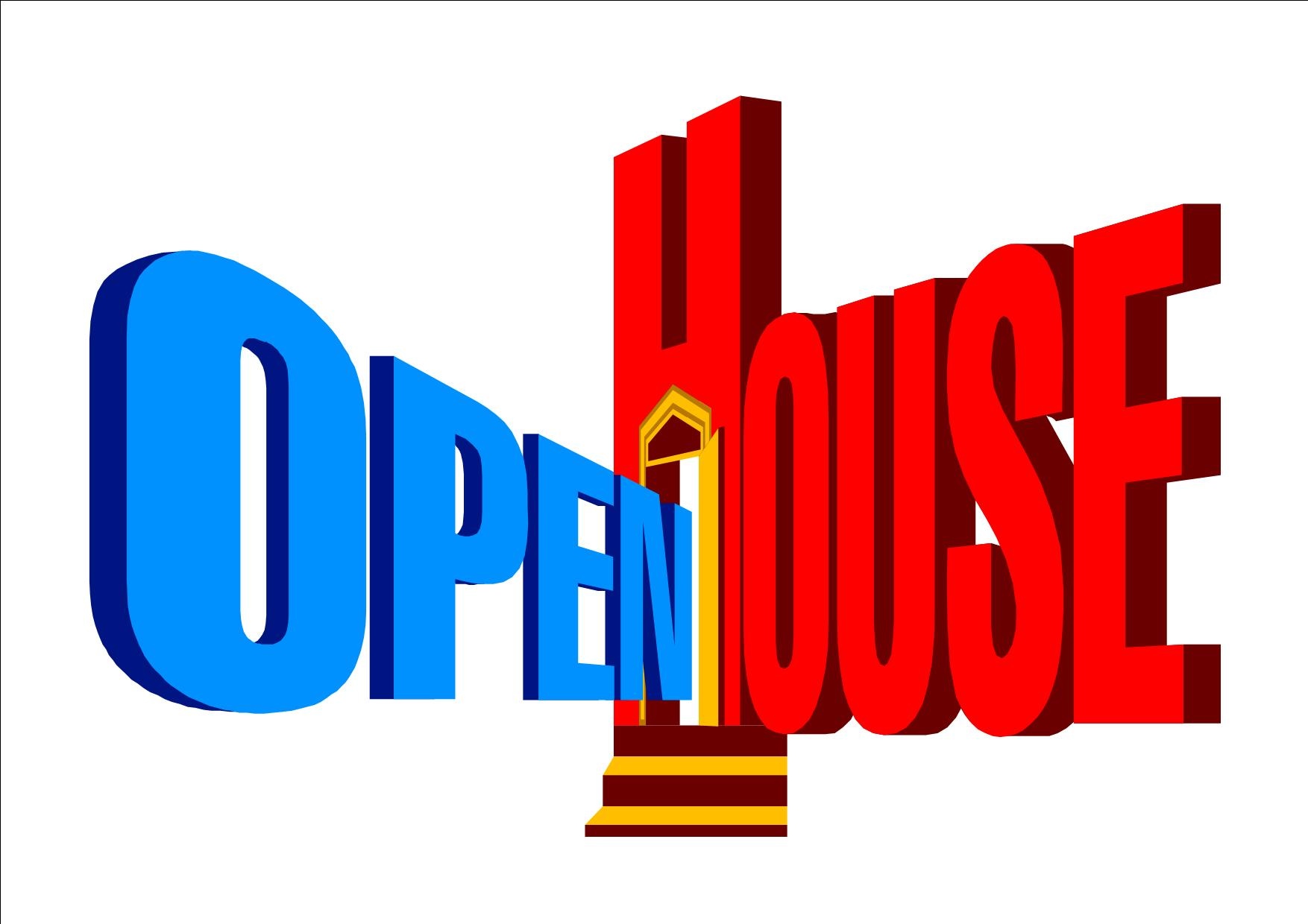 free clipart open house images - photo #6