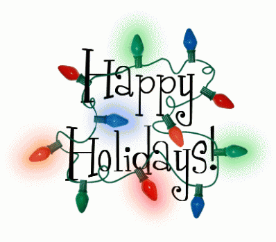 Pix For > Happy Holidays Clip Art