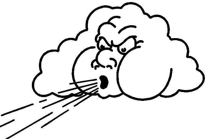 Cartoon Wind Blowing Images & Pictures - Becuo