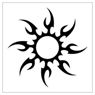 Pin Tribal Sun Lower Stomach Tattoo on Pinterest