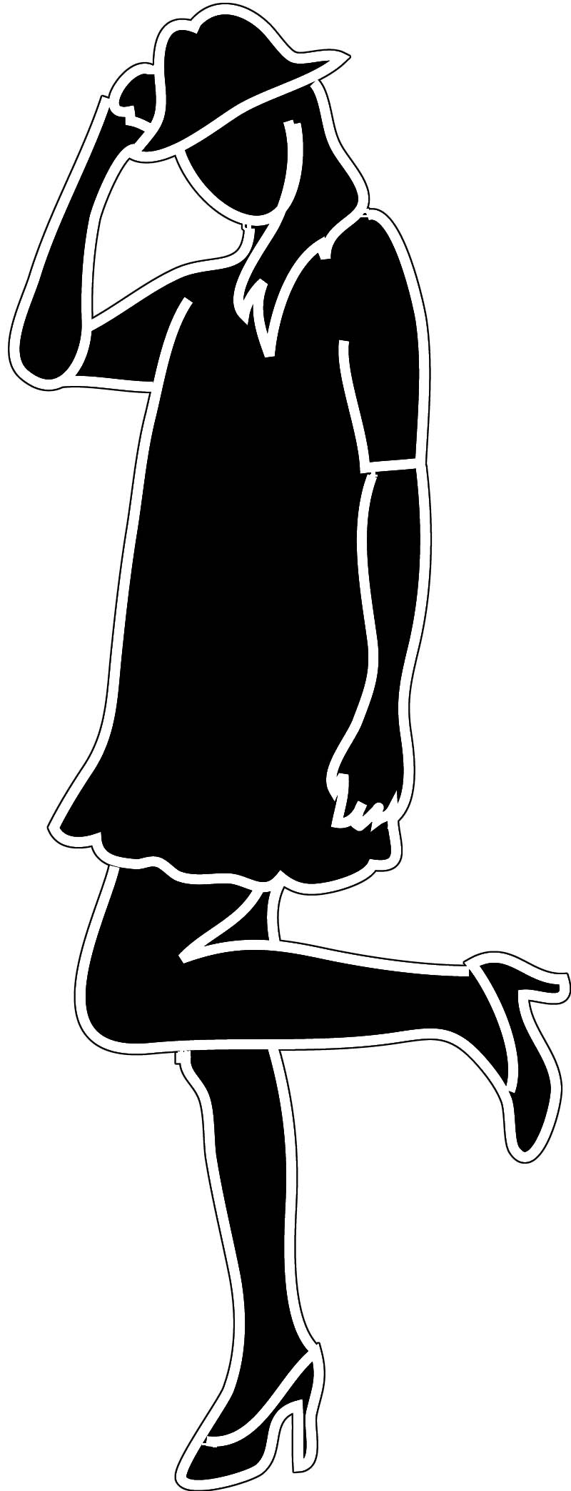 Woman Silhouette Images - Cliparts.co