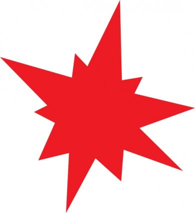 Red Star clip art Vector clip art - Free vector for free download