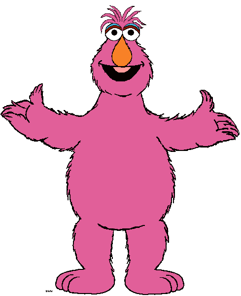 Sesame Street Clipart - Character Images - Elmo, Big Bird, Ernie ...