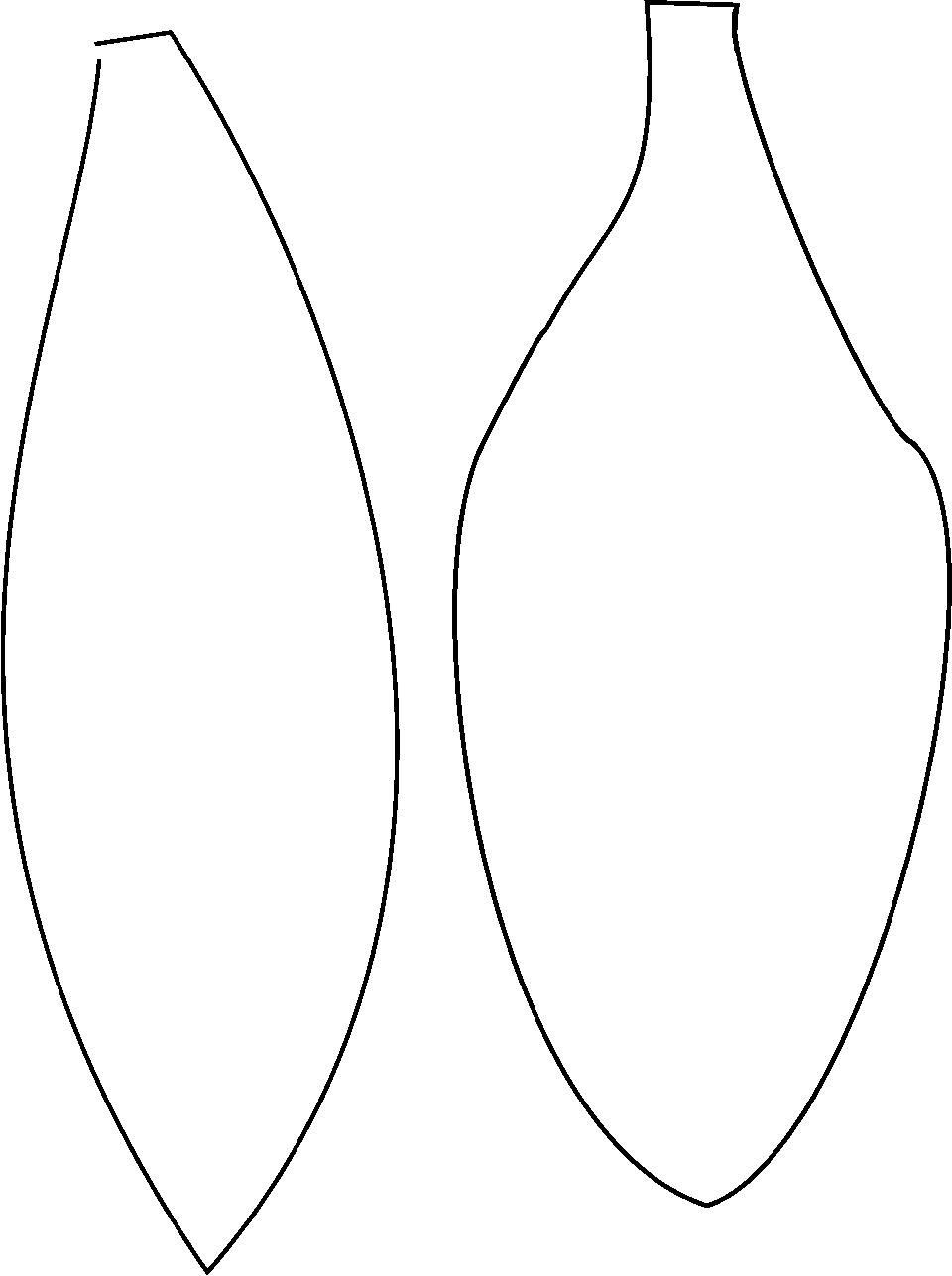 Flower Petal Template Cliparts co