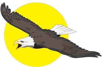 Heraldic Eagle Free Vector / 4Vector