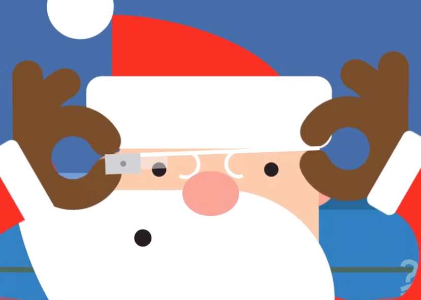 Santa will be using Google Glass to find your chimney this Christmas