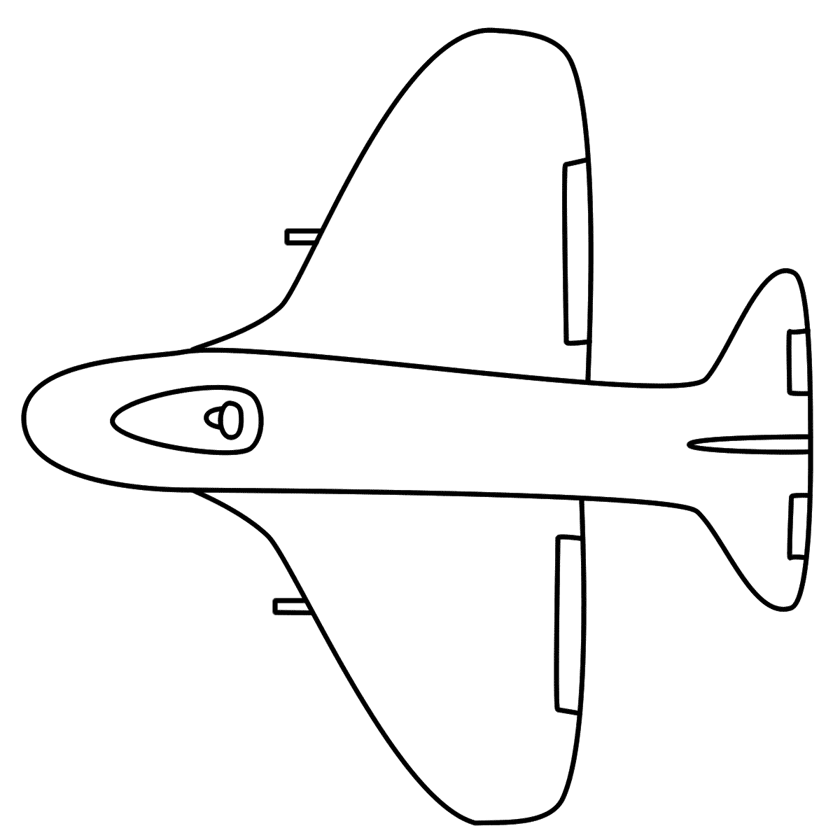 Airplane coloring pages for kids - Coloring Pages & Pictures - IMAGIXS