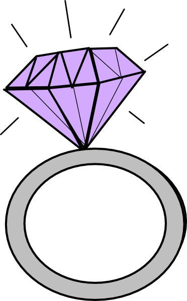 Cartoon Diamond Ring - ClipArt Best